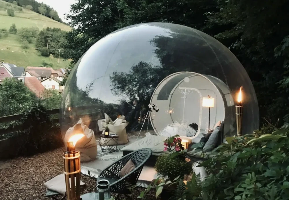 big clear bubble tent